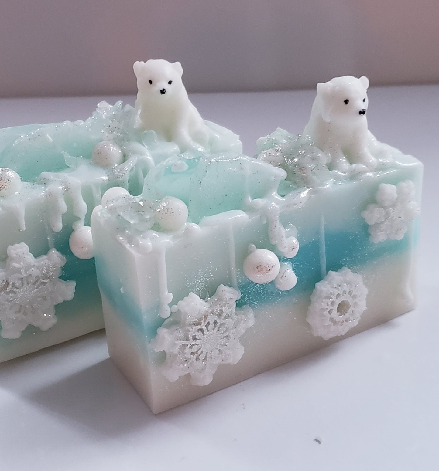 Christmas Soap Bar Polar Bear