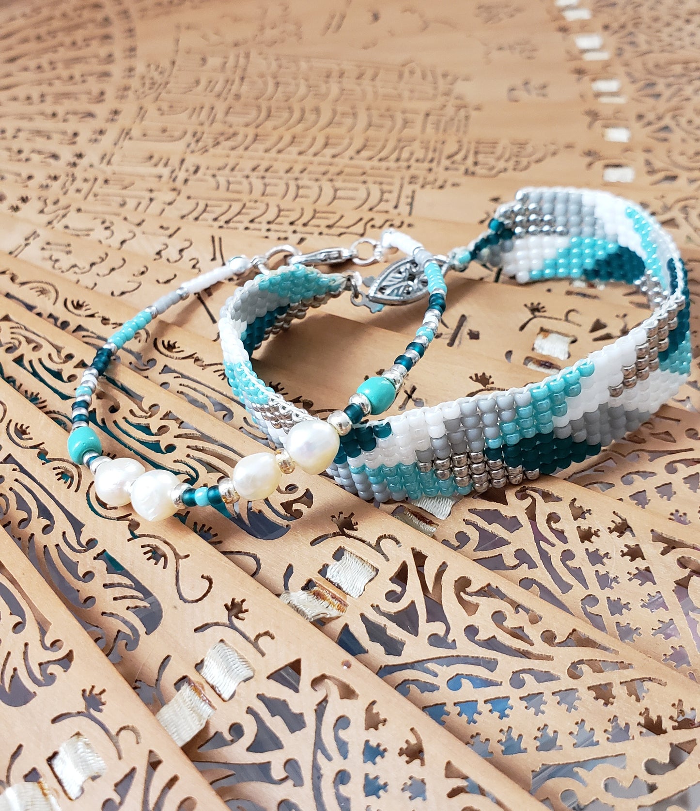 Loom beaded bracelets sets