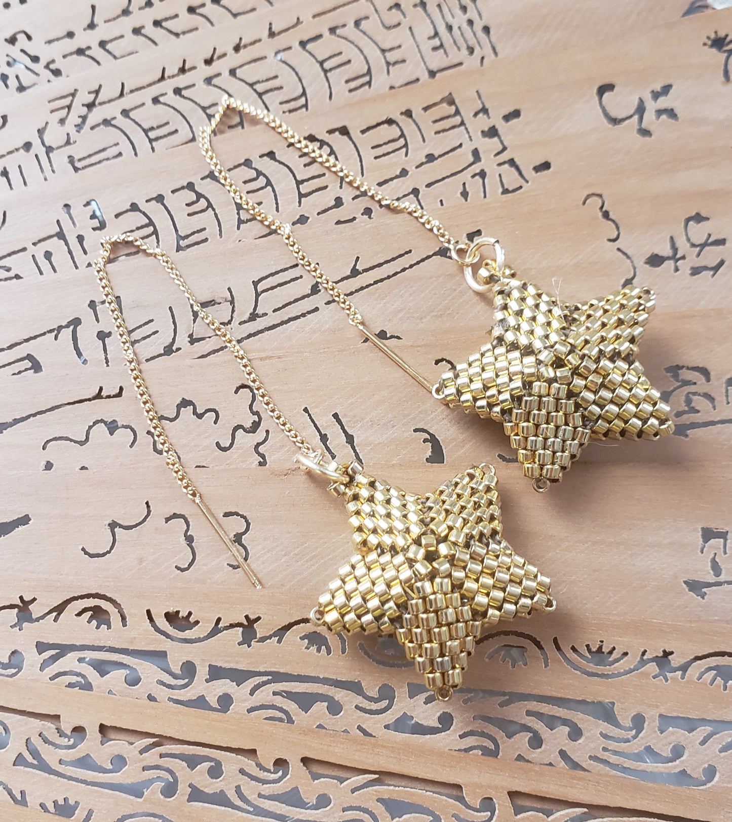 3D MINI STARS EARRINGS