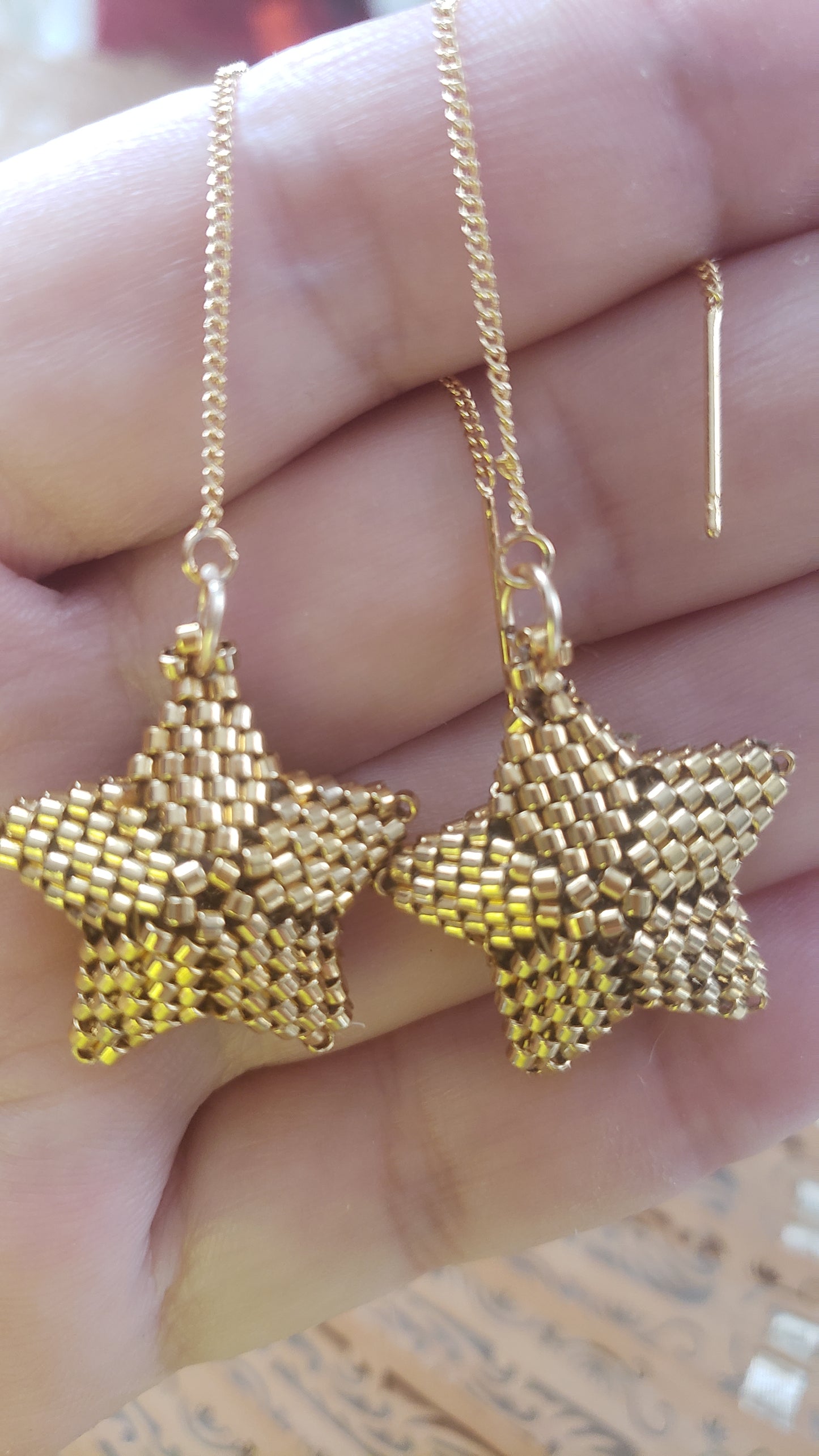 3D MINI STARS EARRINGS