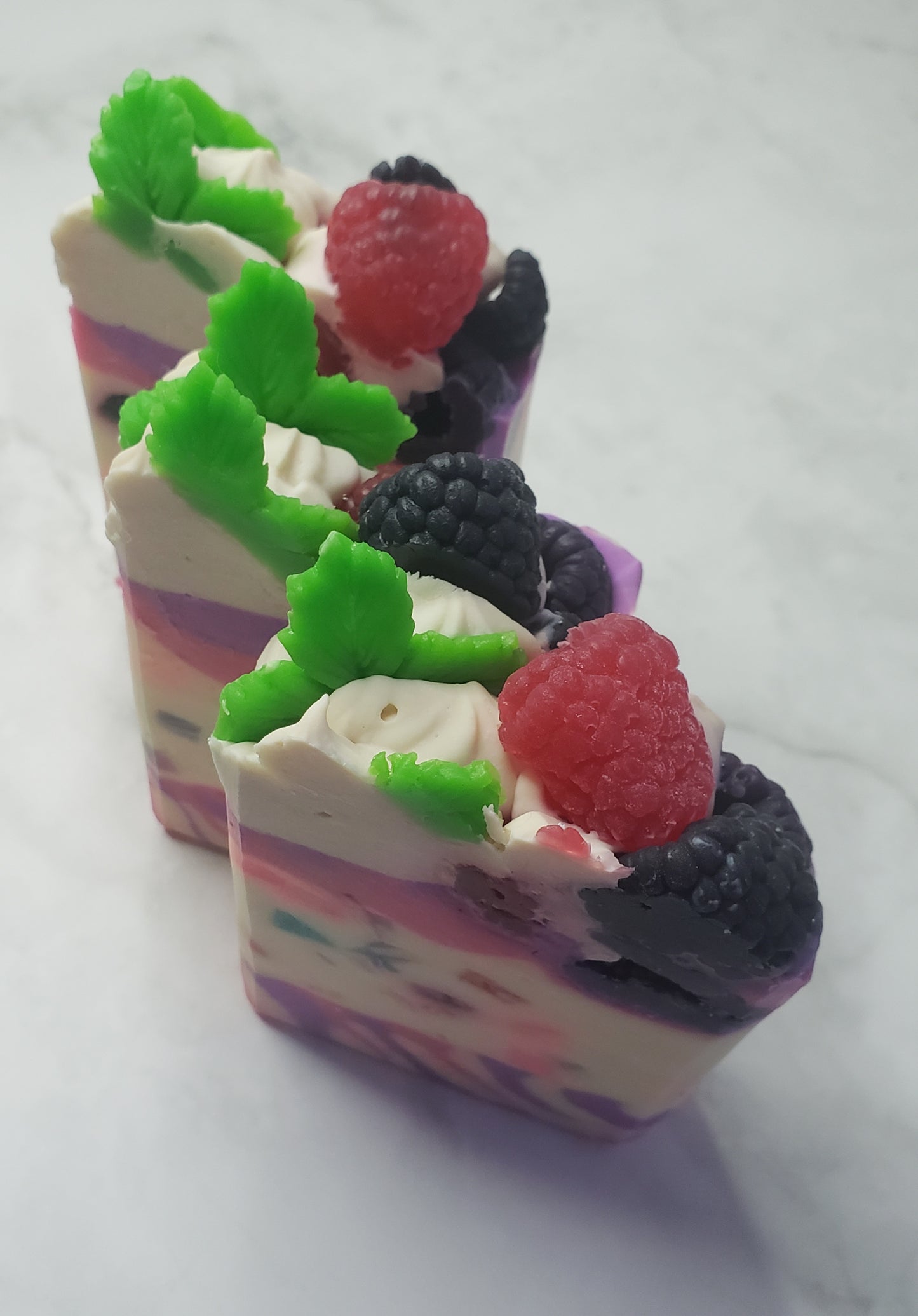 BLACK RASPBERRY VANILLA HANDMADE SOAP BAR